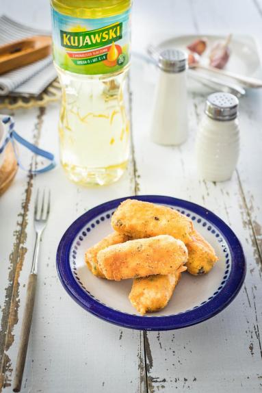 Zdjęcie - Krokiety ziemniaczane z serem i grzybami - Przepisy kulinarne ze zdjęciami