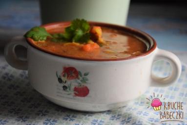 Zdjęcie - Zupa z soczewicą i dynią piżmową - Przepisy kulinarne ze zdjęciami