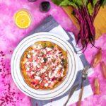 Zdjęcie - Frittata z botwiną i kozim serem feta - Przepisy kulinarne ze zdjęciami