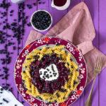 Zdjęcie - Makaron z jagodami - Przepisy kulinarne ze zdjęciami
