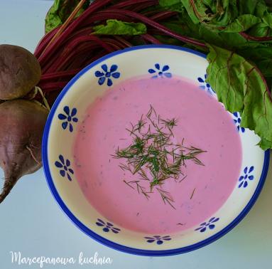 Zdjęcie - Zupa krem z pieczarek i kalafiora - Przepisy kulinarne ze zdjęciami