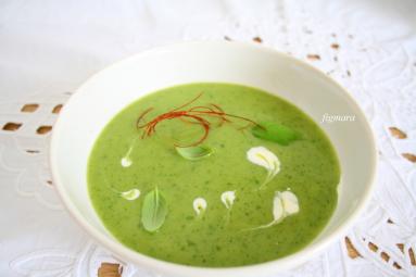 Zdjęcie - Zupa z cukinii z bazylią - Przepisy kulinarne ze zdjęciami