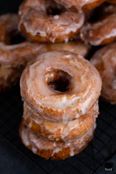 Zdjęcie - Old-fashioned doughnuts - amerykańskie pączki na maślance - Przepisy kulinarne ze zdjęciami