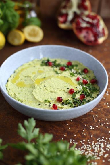 Zdjęcie - Hummus z bobem - Przepisy kulinarne ze zdjęciami