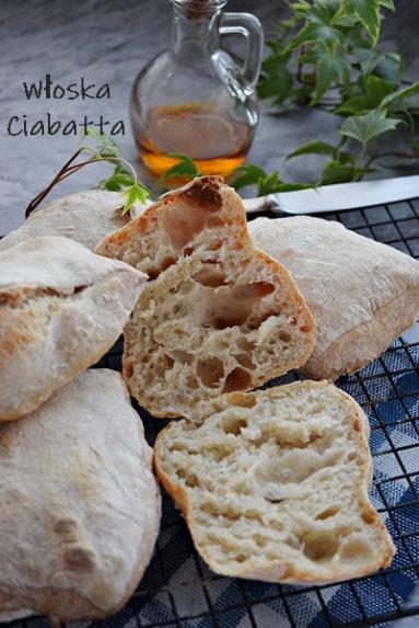 Zdjęcie - Włoska Ciabatta - Napiecyku - Przepisy kulinarne ze zdjęciami