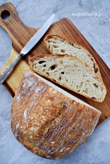 Zdjęcie - Pszenno - żytni chleb z garnka - Napiecyku - Przepisy kulinarne ze zdjęciami