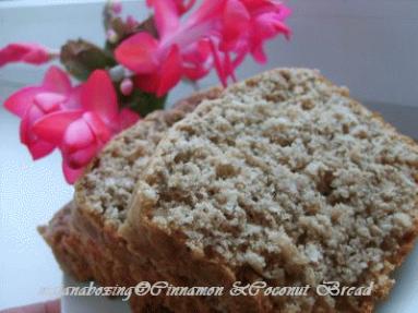 Zdjęcie - Cinnamon & Coconut Bread  - Przepisy kulinarne ze zdjęciami
