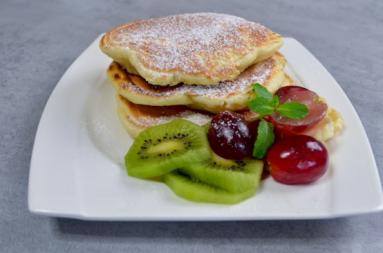 Zdjęcie - Budyniowe pancakes + film - Smakowite Dania - Przepisy kulinarne ze zdjęciami