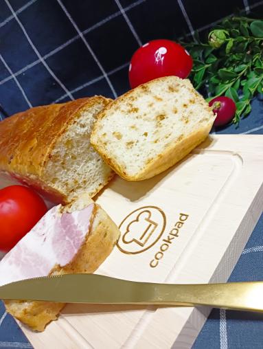 Zdjęcie - Chleb bez wyrabiania z cebulką prażoną - Przepisy kulinarne ze zdjęciami