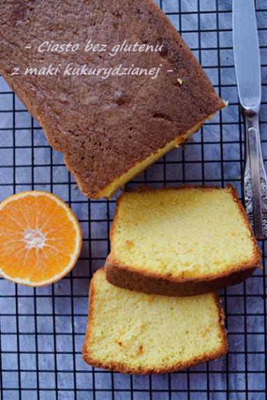 Zdjęcie - Ciasto bez glutenu z mąki kukurydzianej - Napiecyku - Przepisy kulinarne ze zdjęciami