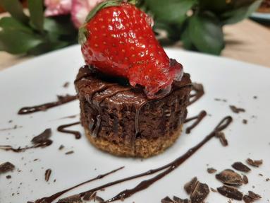 Zdjęcie - Serniczki czekoladowe - Przepisy kulinarne ze zdjęciami