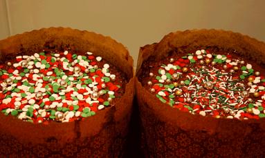 Zdjęcie - Czekoladowe ciasto na Boże  Narodzenie  - Przepisy kulinarne ze zdjęciami