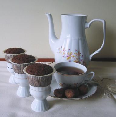 Zdjęcie - Babeczki z kawą i kakao - Przepisy kulinarne ze zdjęciami