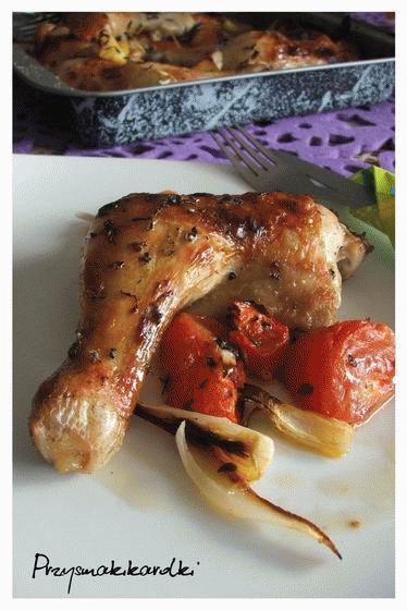 Zdjęcie - Kurczak w letnim wydaniu - Przepisy kulinarne ze zdjęciami