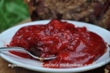 Zdjęcie - Konfitura z truskawek z wanilią   - Przepisy kulinarne ze zdjęciami