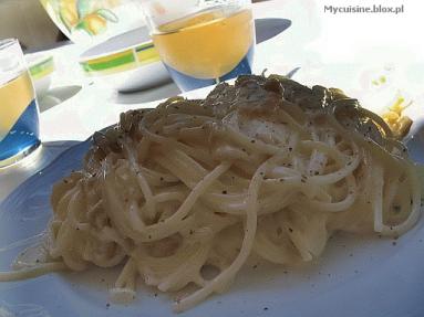 Zdjęcie - Spaghetti carbonara  - Przepisy kulinarne ze zdjęciami