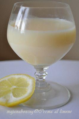 Zdjęcie - Crema al limone  - Przepisy kulinarne ze zdjęciami