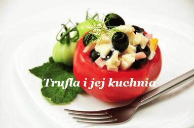 Zdjęcie - Faszerowane  pomidory  - Przepisy kulinarne ze zdjęciami