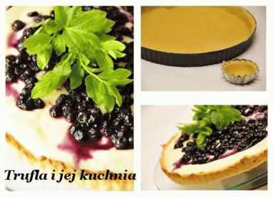 Zdjęcie - Tarta  jagodowa  - Przepisy kulinarne ze zdjęciami
