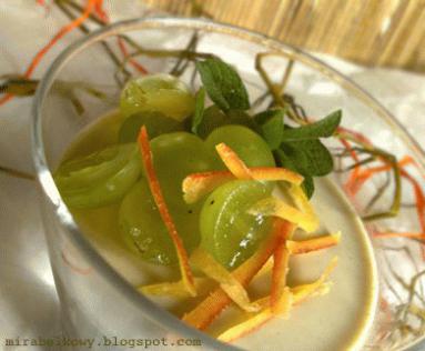 Zdjęcie - Mus z zielonej herbaty z owocami - Przepisy kulinarne ze zdjęciami