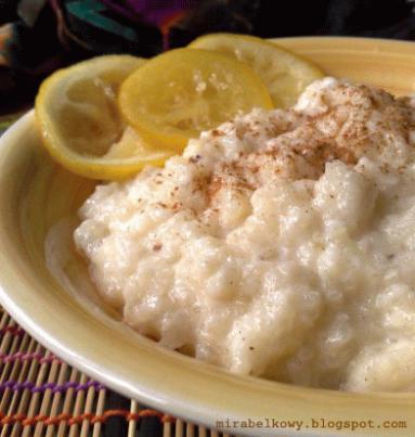 Zdjęcie - Arroz con leche, czyli mleczny ryż z wanilią i cytryną - Przepisy kulinarne ze zdjęciami