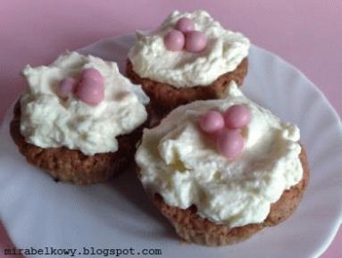 Zdjęcie - Różowe cupcakes - Przepisy kulinarne ze zdjęciami