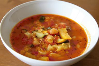 Zdjęcie - Wegańska zupa z  cukinii  - Przepisy kulinarne ze zdjęciami