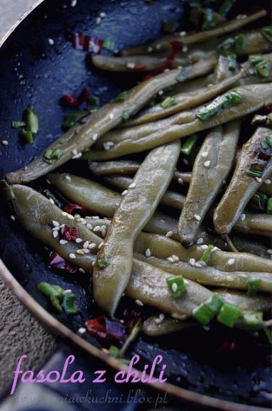 Zdjęcie - Masłowa fasola z chili   - Przepisy kulinarne ze zdjęciami