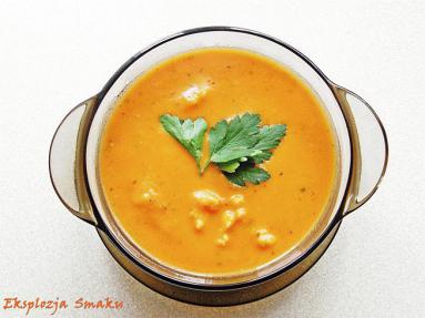Zdjęcie - Zupa pomidorowa z  galuszkami  - Przepisy kulinarne ze zdjęciami
