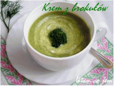 Zdjęcie - Krem z brokułów - Przepisy kulinarne ze zdjęciami