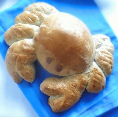 Chleb w kształcie kraba