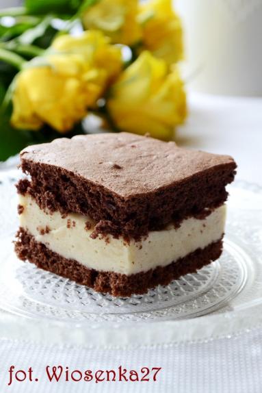 Ciasto czekoladowo-chałwowe