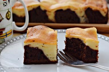 Ciasto serowo – czekoladowe