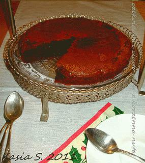 Czekoladowe ciasto-muss z korzenną nutą