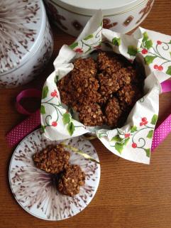 Kakaowe ciasteczka owsiano-marchwiane