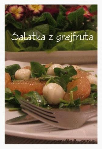 Salatka z grejfruta