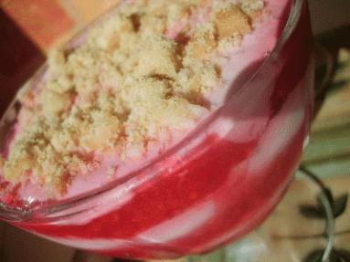 Red currant and oatmeal swirls