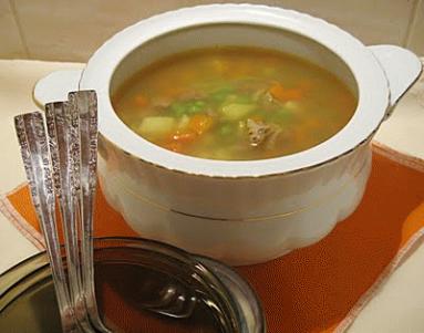 Rozgrzewająca zupa z wołowiną i curry