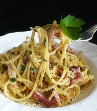 Tydzień z 5 składnikami #1: Spaghetti carbonara