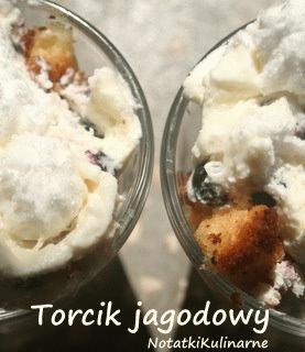 Weekendowa cukiernia #7 - torcik jogurtowy z jagodami
