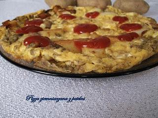 Ziemniaczana pizza z patelni