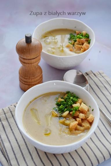 Zupa - krem z białych warzyw 