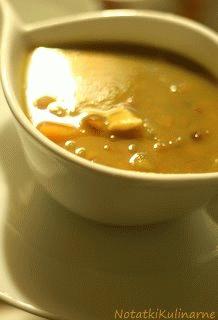 Zupa orientalna z dyni i soczewicy