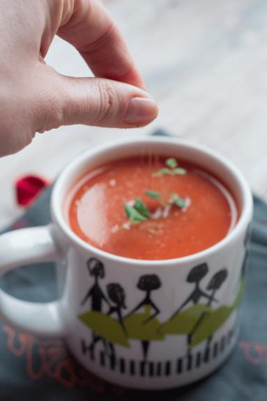 Zupa pomidorowa (dla Tadka Niejadka)