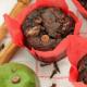 Podwójnie czekoladowe, bezjajeczne muffiny z avocado