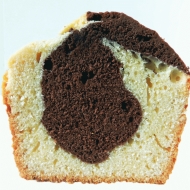 Babka, jak waniliowo - czekoladowy puszek :)