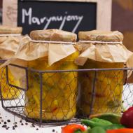 Jesienny relisz z mango i jabłkiem