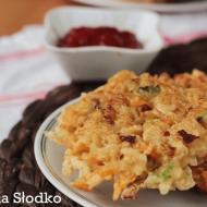 Placuszki makaronowe z zupek chińskich