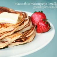 placuszki z mascarpone i maślanką
