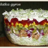 Sałatka gyros